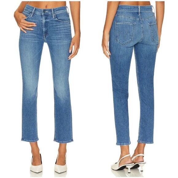 Mother Mid Rise Dazzler Ankle 30 Wish on a Star $248 - Picture 2 of 9